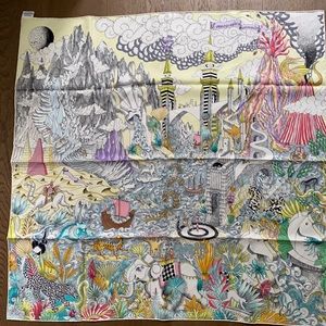 Hermes Cosmographia Universalis 90 scarf